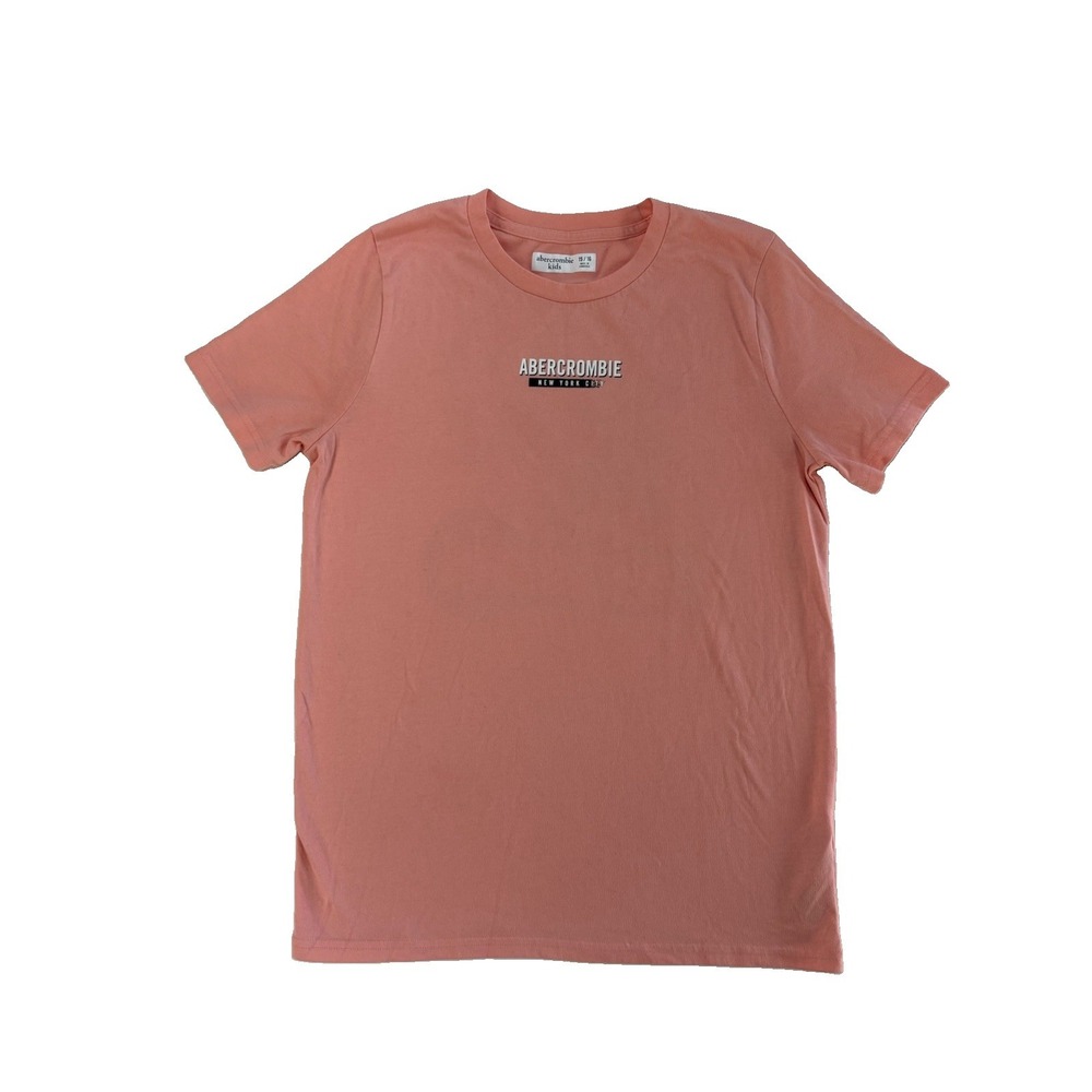 Abercrombie Kids Boys 15/16 Pink New York City T-shirt